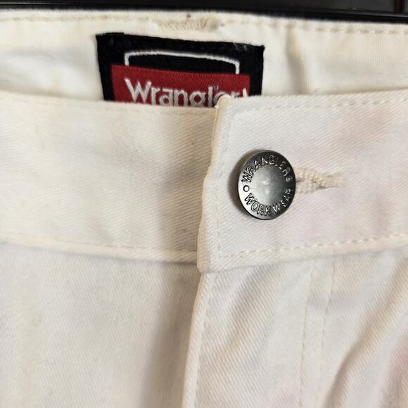 Thrashed White Painter Pant Jeans 36x32 Washed Red Dye Distressed Grunge Punk - Picture 4 of 8